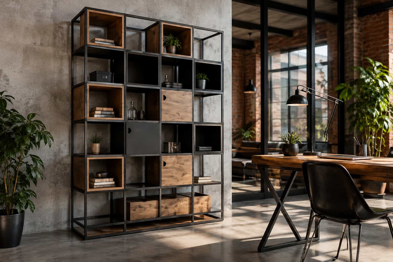 Móveis estilo industrial: como escolher para cada ambiente?